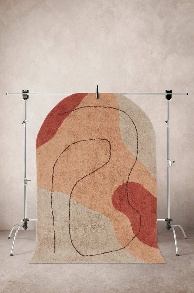 MEZZA bomullsmatta 140x200 cm Multi