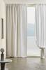 JONIE gardin med multifunksjonsbånd 2-pk Eliseouter: champagne color leather /inside: offwhite color velvet