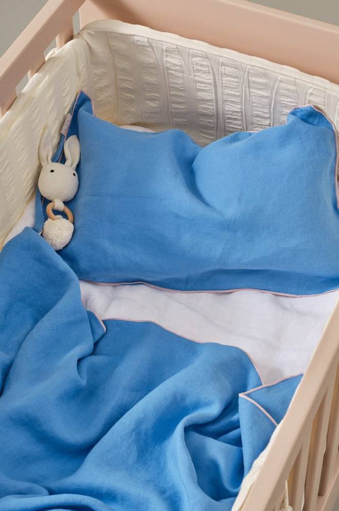 STICH MINI påslakanset spjälsäng