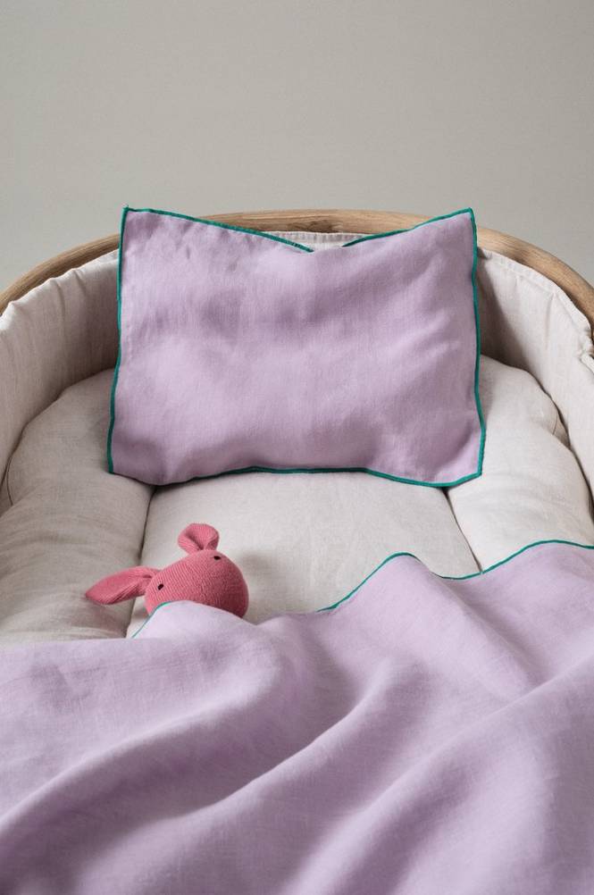 STICH MINI örngott 35x28 cm Orkidélila