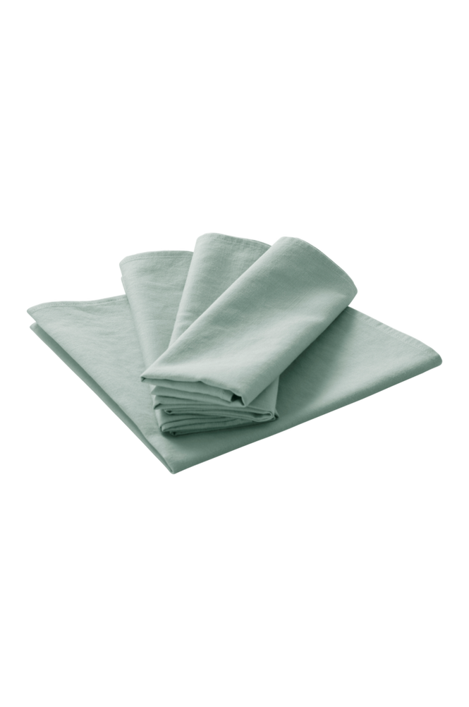 KIT servett 4-pack Ljus dimgrön