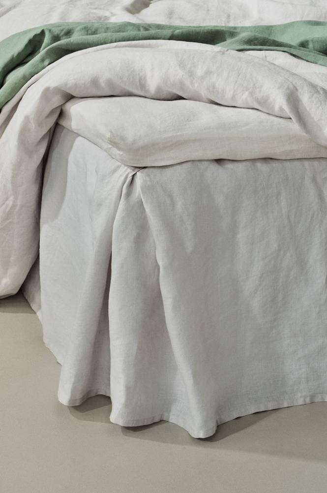 JONIE sängkappa 45 cm Ljusgrå
