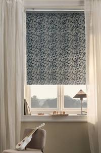 LETICIA rullgardin - höjd 140 cm Blå