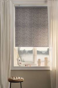 LETICIA rullgardin - höjd 140 cm Lila