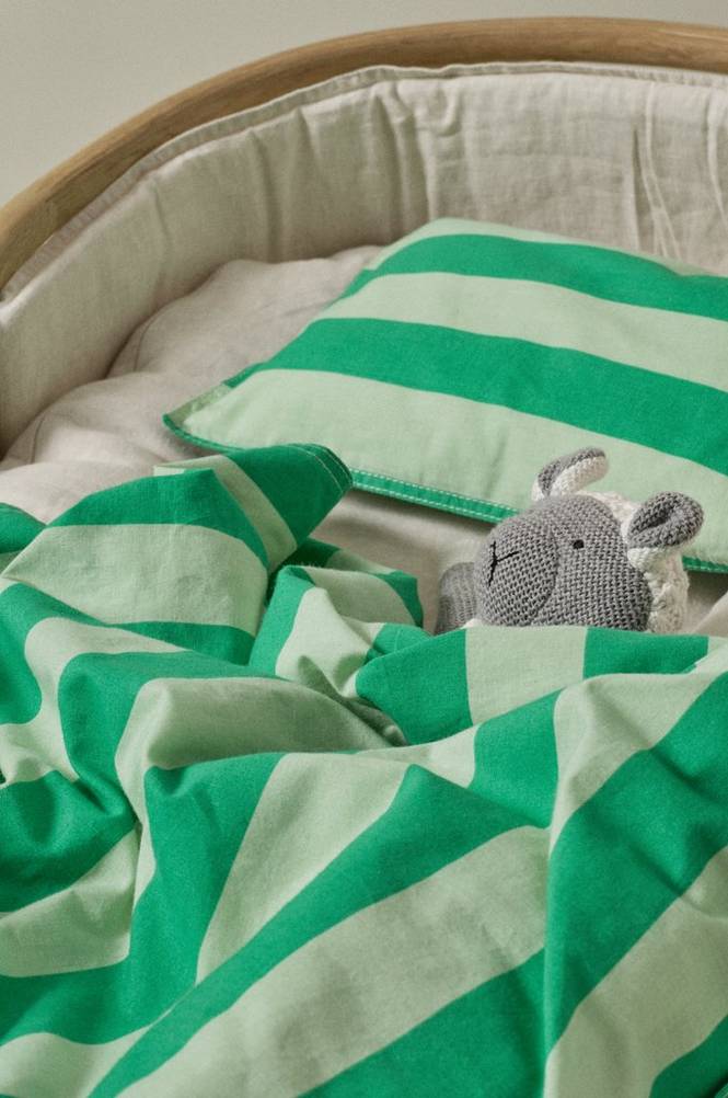 EVELYN BABY sengesett vogn/vugge - økologisk