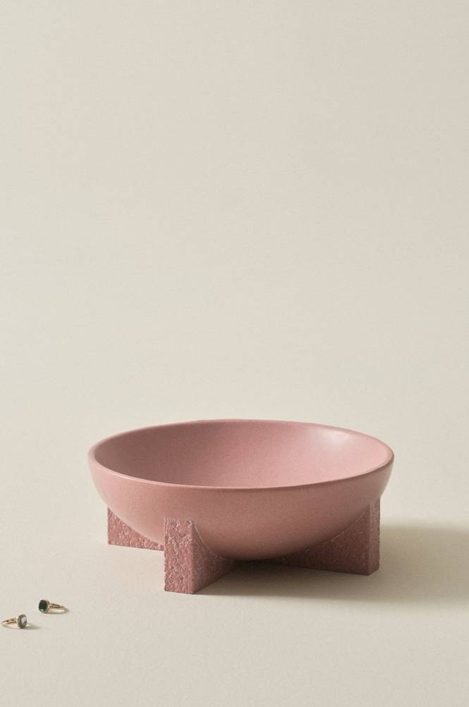 FANG dekorationsskål Rosa
