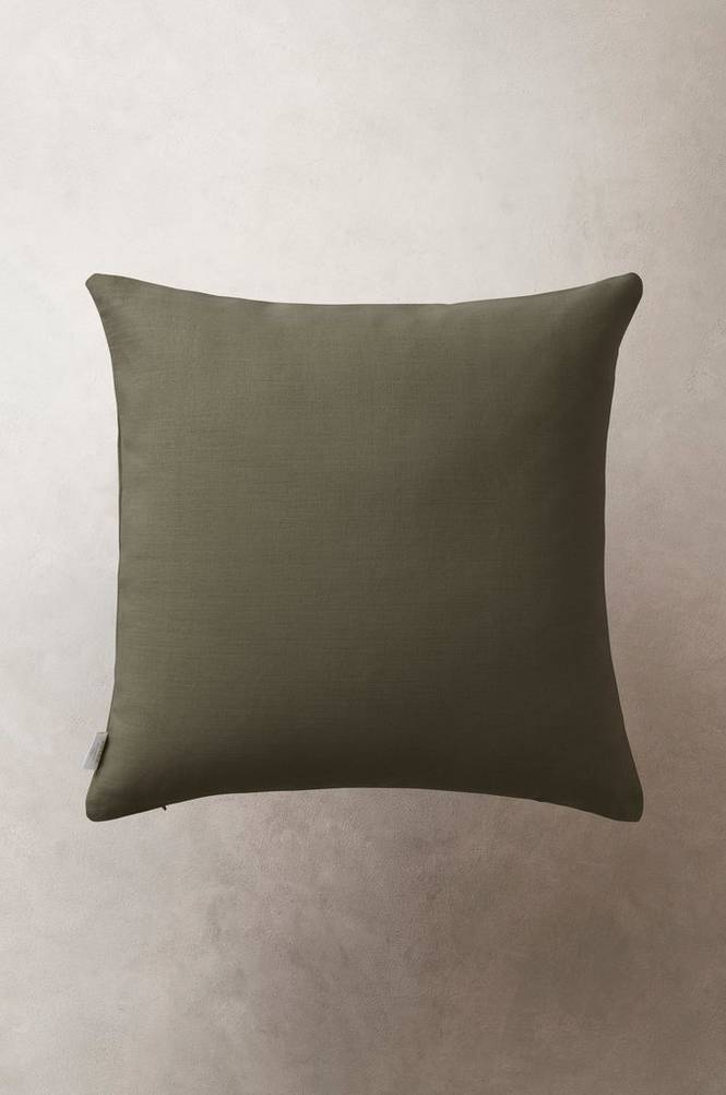 ELI kuddfodral 50x50 cm Mörk khakigrön