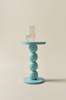 EVERETT sidebord, diameter 42 cm Turkis