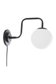 LONDRES Wandleuchte Schwarz Beleuchtung Jotex