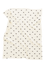 HEARTS MINI babyteppe 80x100 cm - økologisk Hvit/svart
