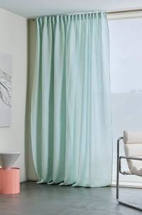 KAIA vattenavvisande multifunktionsgardin 1 längd - extra bred Ljusblå