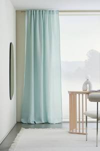 KAIA vattenavvisande multifunktionsgardin 1 längd Ljusblå