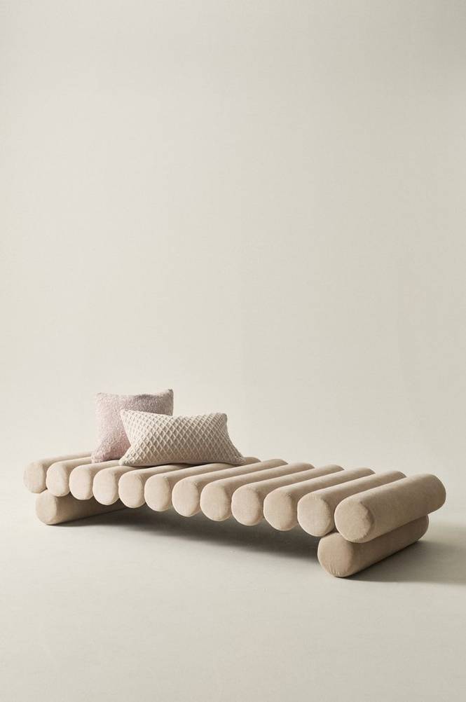 SIMONETTA dagbädd Sandbeige