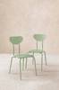 LANNION utestol 2-pk Mineral gray
