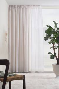 MAYA multifunktionsgardin 1 längd - extra bred Greige