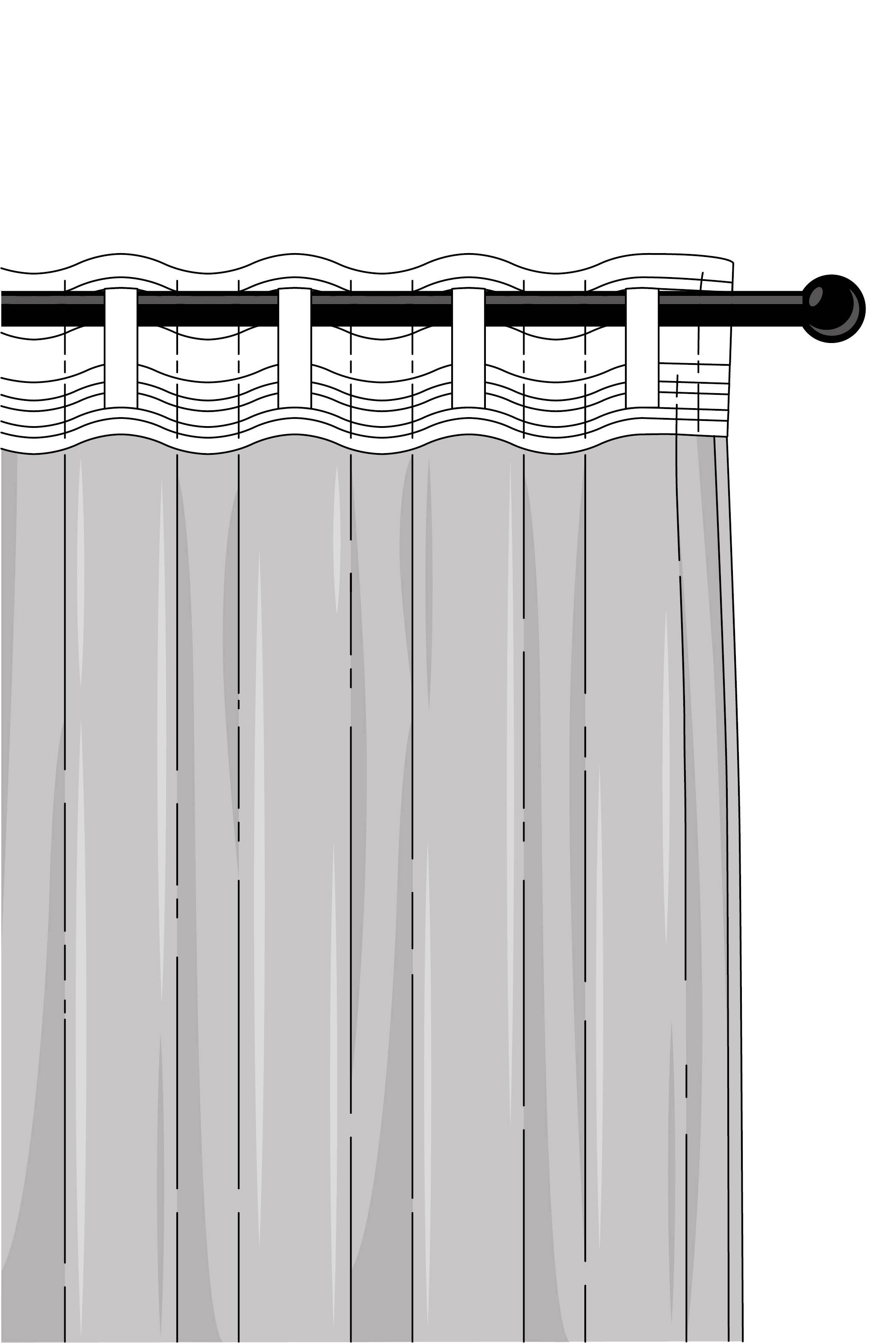 YUNA Multifunktionsgardine extra breit, 1 St. - Weiß - Vorhänge und Gardinen  | Jotex | Fertiggardinen