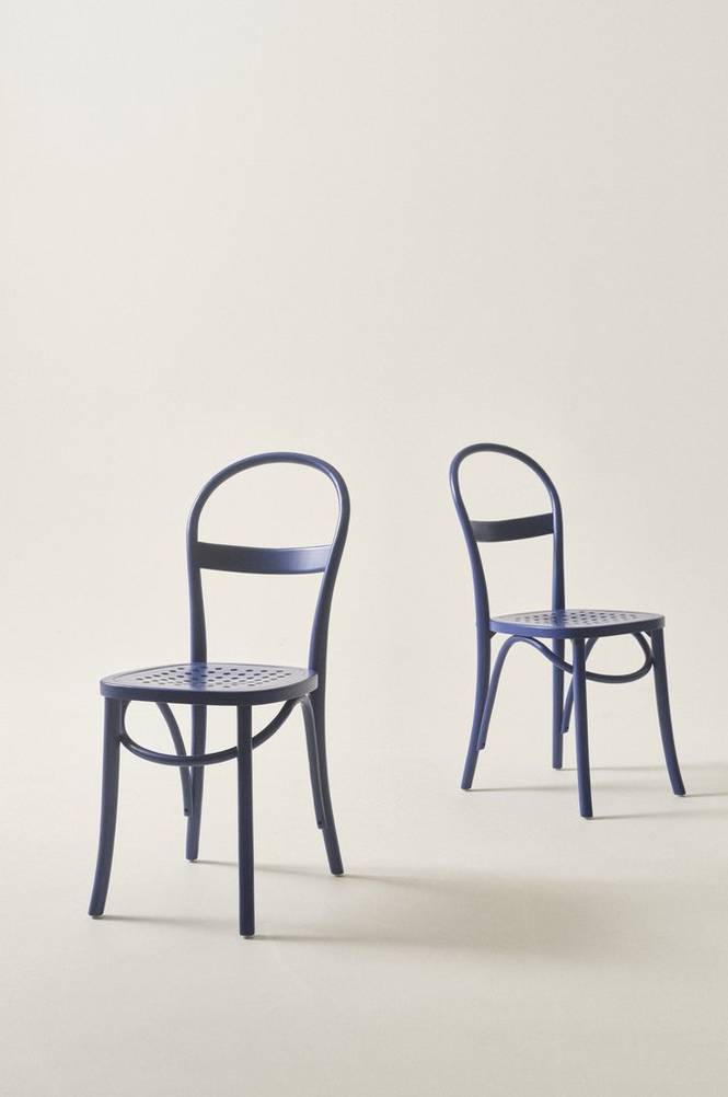 RIPPATS stol 2-pack Blå