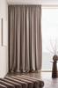 ELSIE blendingsgardin - 1 lengde - ekstra bred Beige