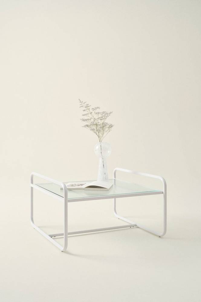DOMINGO soffbord 80x80 cm Vit