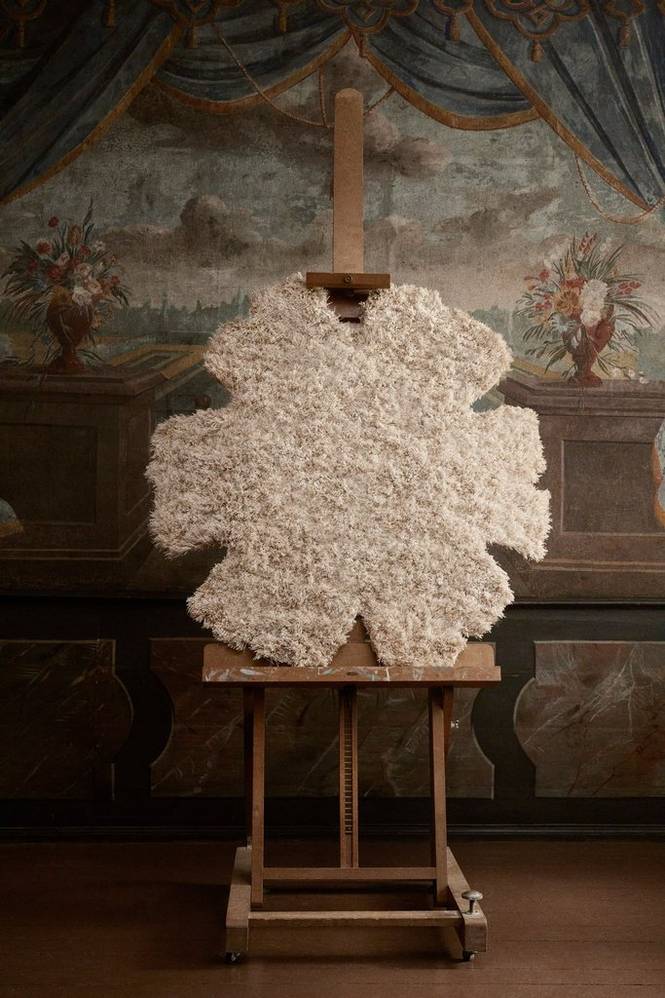 RHO ullmatta ø 120 cm Brun