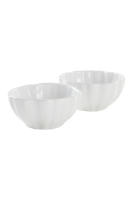 BONNIE Kulhot Halkaisija 13 Cm 2 pakk Valkoinen Keitti 