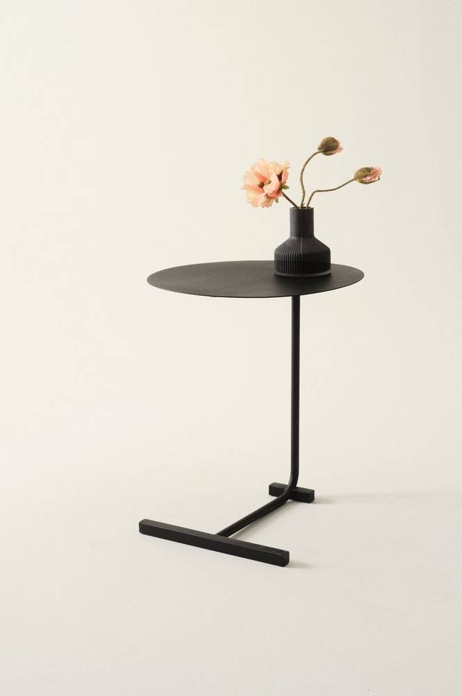 BALZERS sidebord, diameter 45 cm