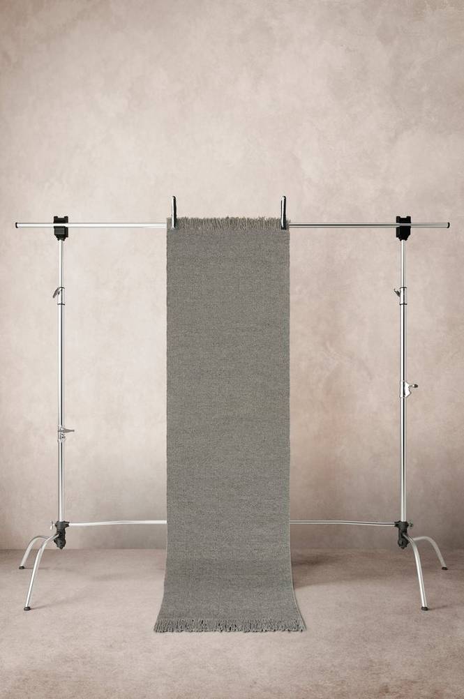 KAALI ullmatta 80x250 cm Ljusgrå