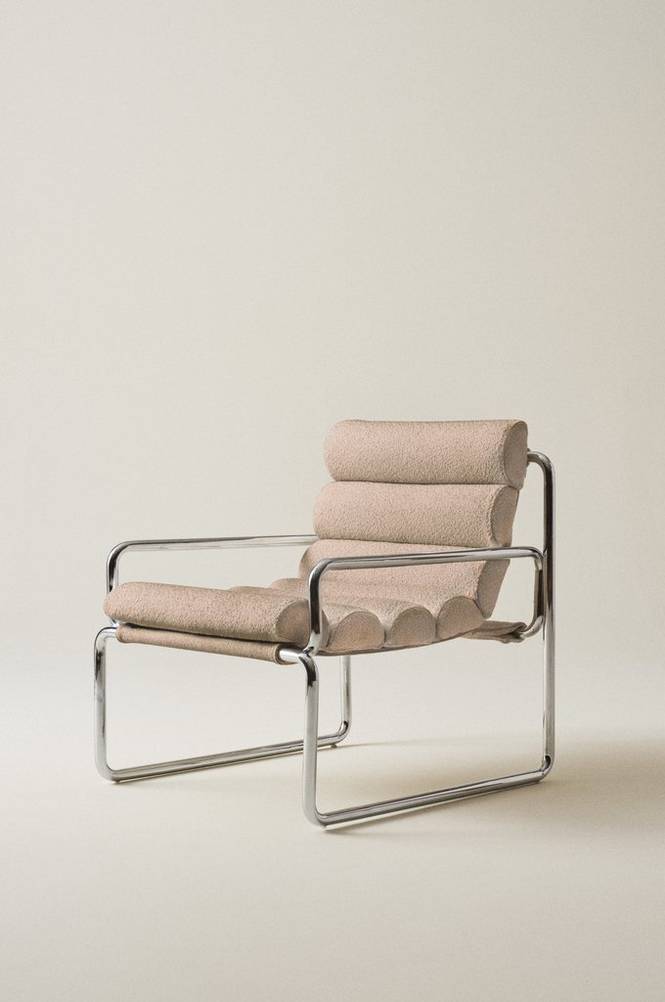 SINES fåtölj Beige