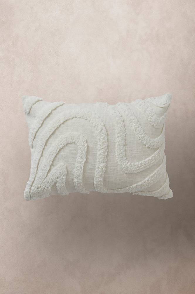 KYLA kuddfodral 60x40cm Naturvit