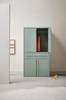 KLÖVERDAL garderobe Grønn/messing
