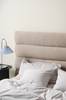 KLIPPHOLMEN sängynpääty 180 cm Beige/savunvärinen