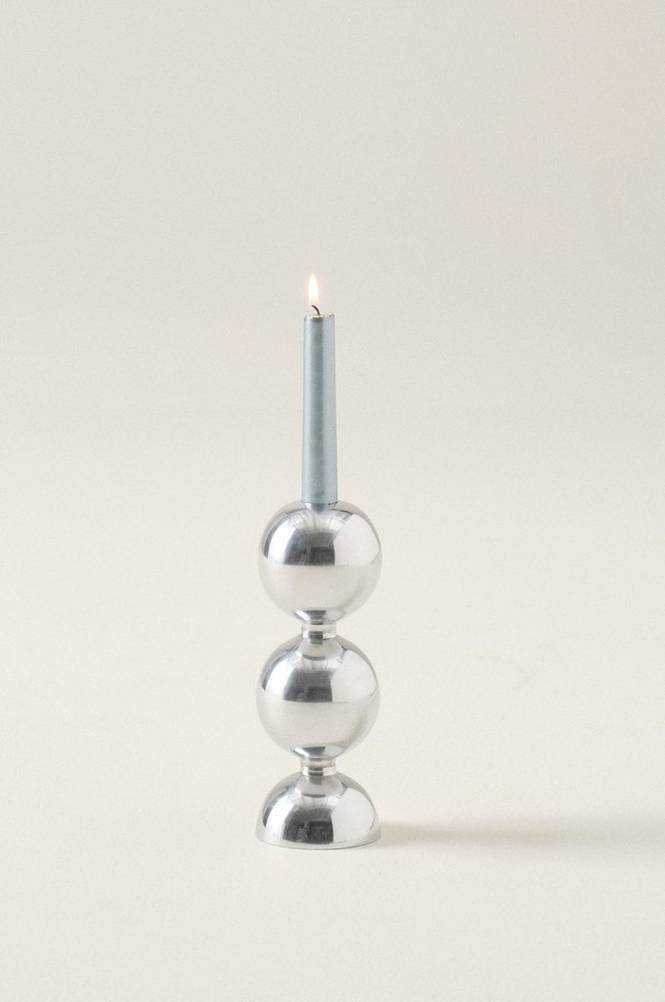 SATINE 2 1/2 ljusstake Krom