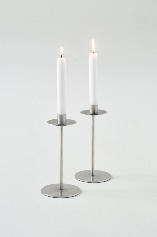 VIDAL ljusstake 2-pack Silver