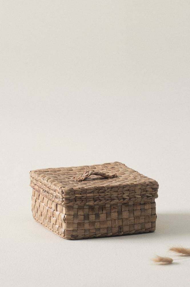 PIXIE förvaringsbox med lock Beige