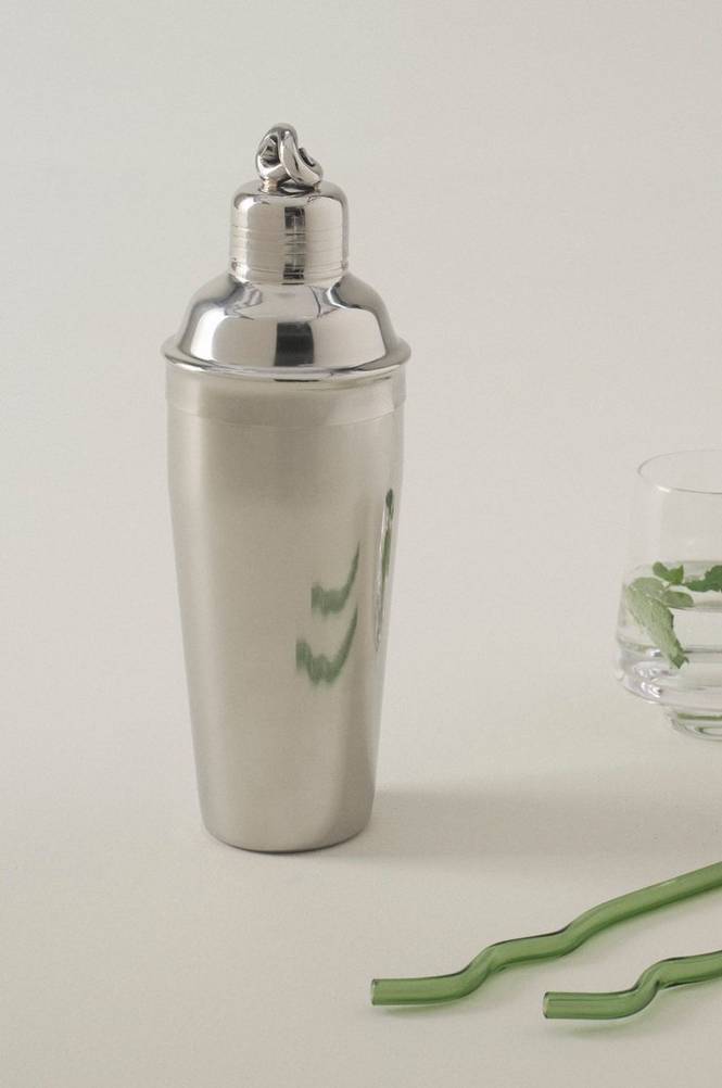 LOOP cocktail shaker Silver