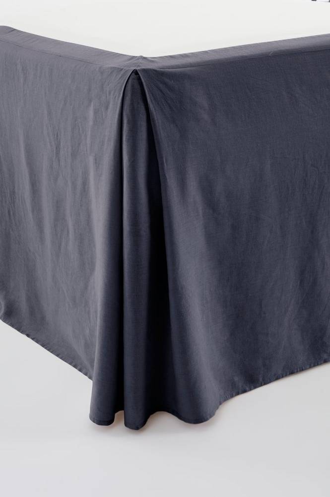 HANNAH sängkappa 60 cm Åskblå
