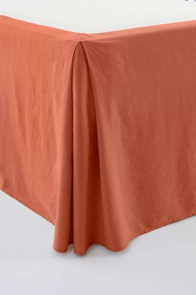 HANNAH sängkappa 60 cm Bränd orange