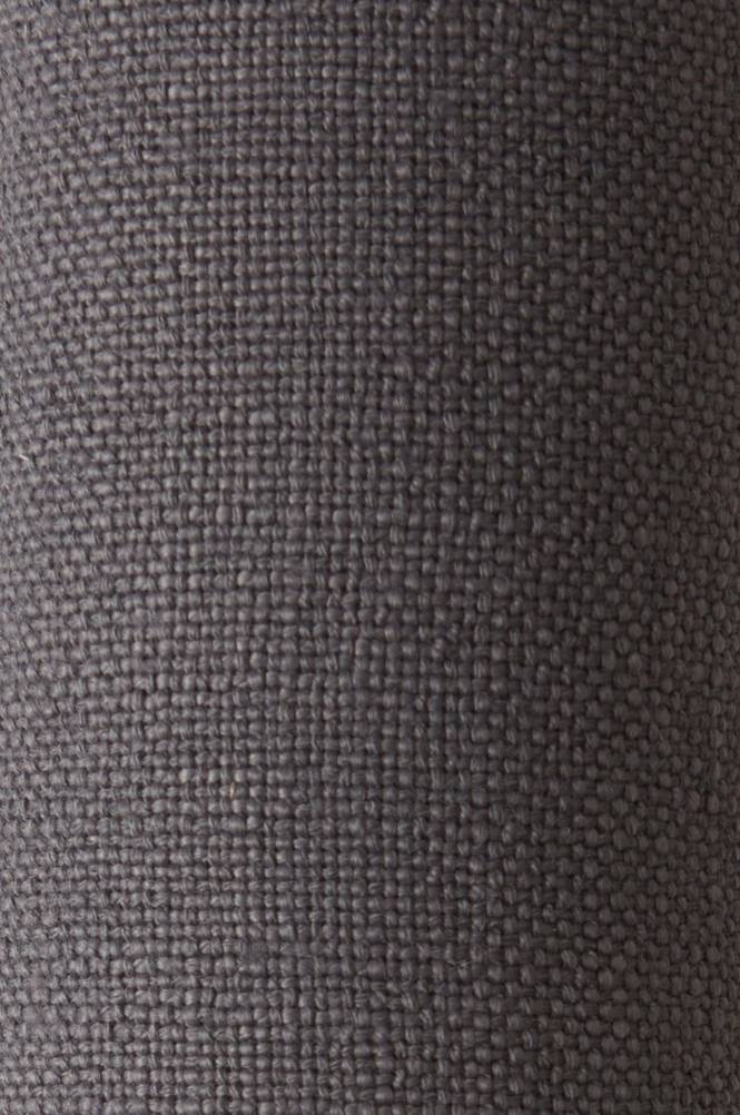 UZEZ LINEN BLEND tygprov Mörkgrå