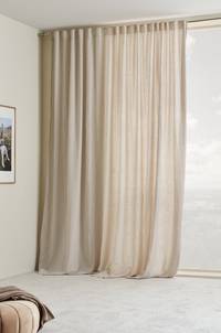 HANNAH multifunktionsgardin 1 längd - extra bred Beige