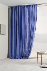 HANNAH multifunktionsgardin 1 längd - extra bred Blå