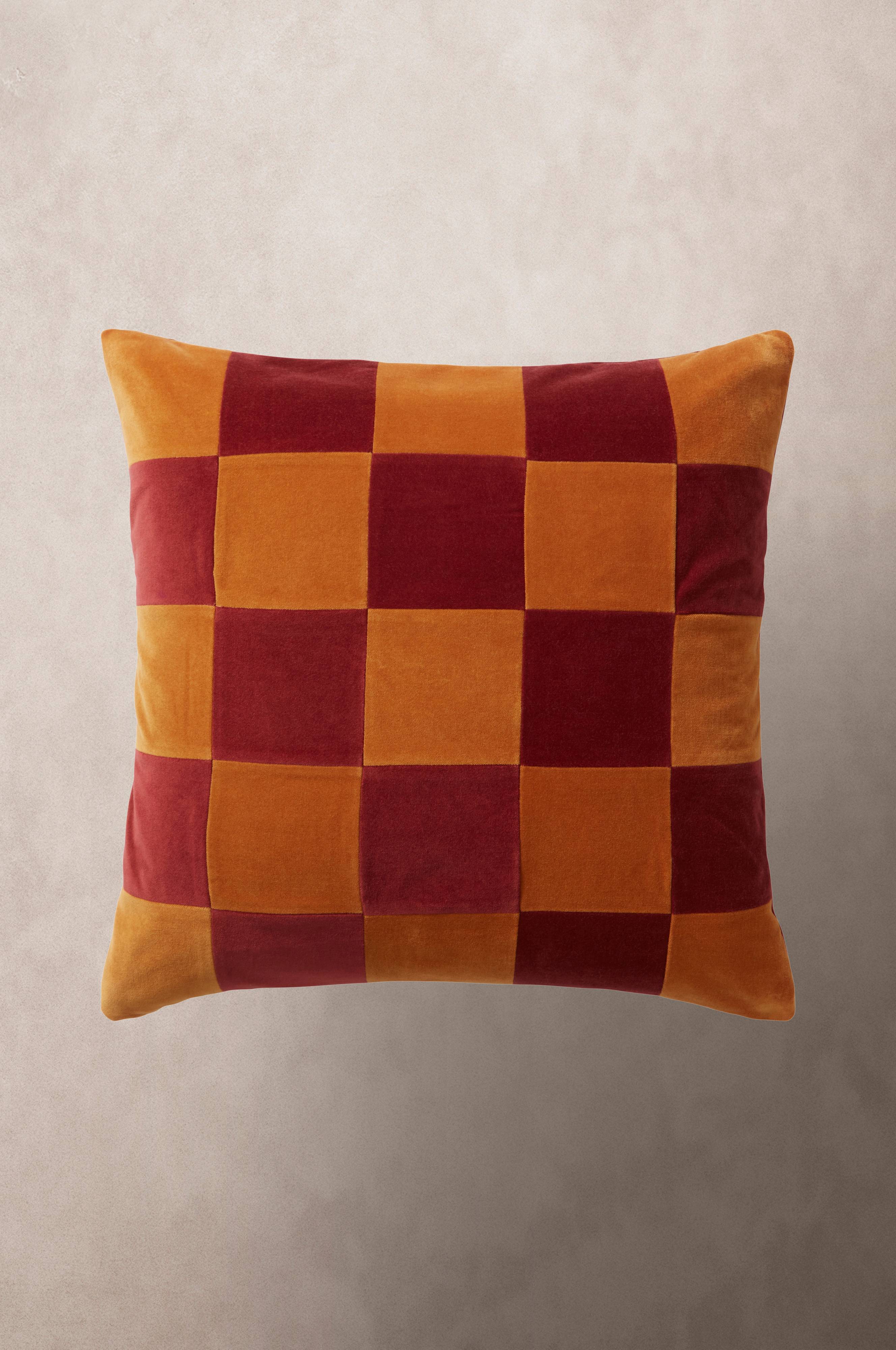 ruth-check-kussenhoes-50x50-cm-bruin-kussens-plaids-jotex