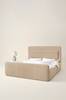 MALO sengeramme 160 cm Sandbeige