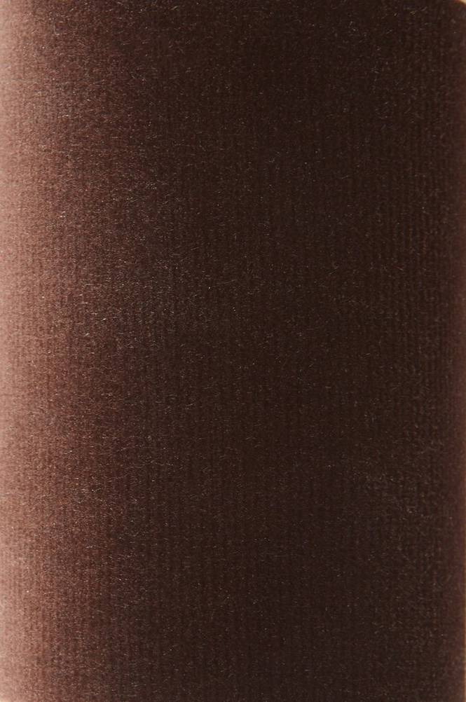 HENGTAI VELVET tygprov Mörkbrun