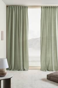 SADIE multifunktionsgardin 2-pack Salviagrön