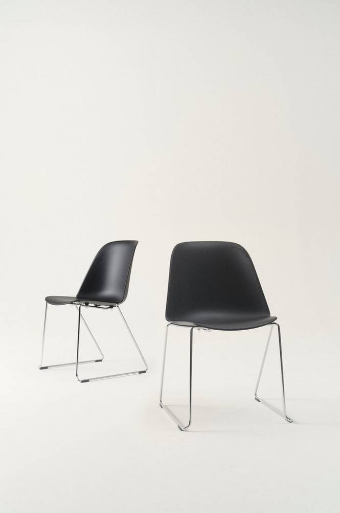 DIXON stol 2-pack Svart
