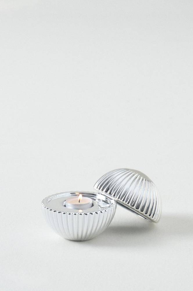 STELLA ljusstake Silver