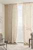 AIDA multifunksjonsgardin 2-pk Beige/svart