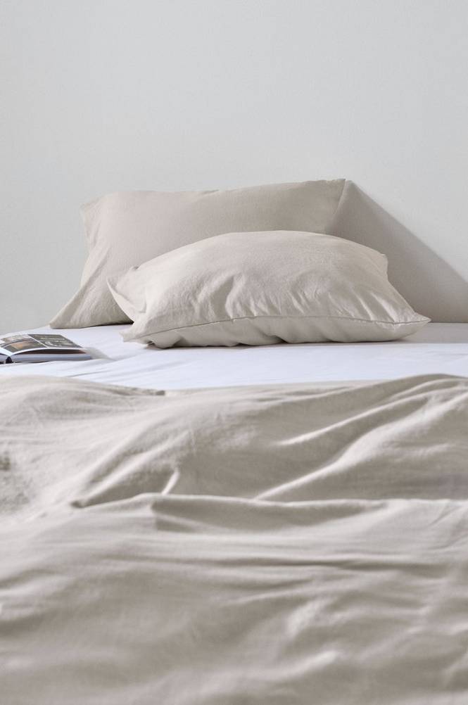 MIA örngott 60x50 cm 2-pack Ljusbeige