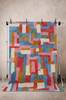 GERRI villamatto 200x300 cm Patchwork-kuvio