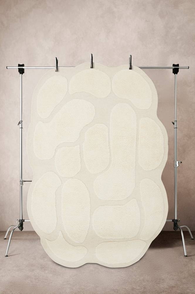 WILLA ullmatta 200x300 cm Vit